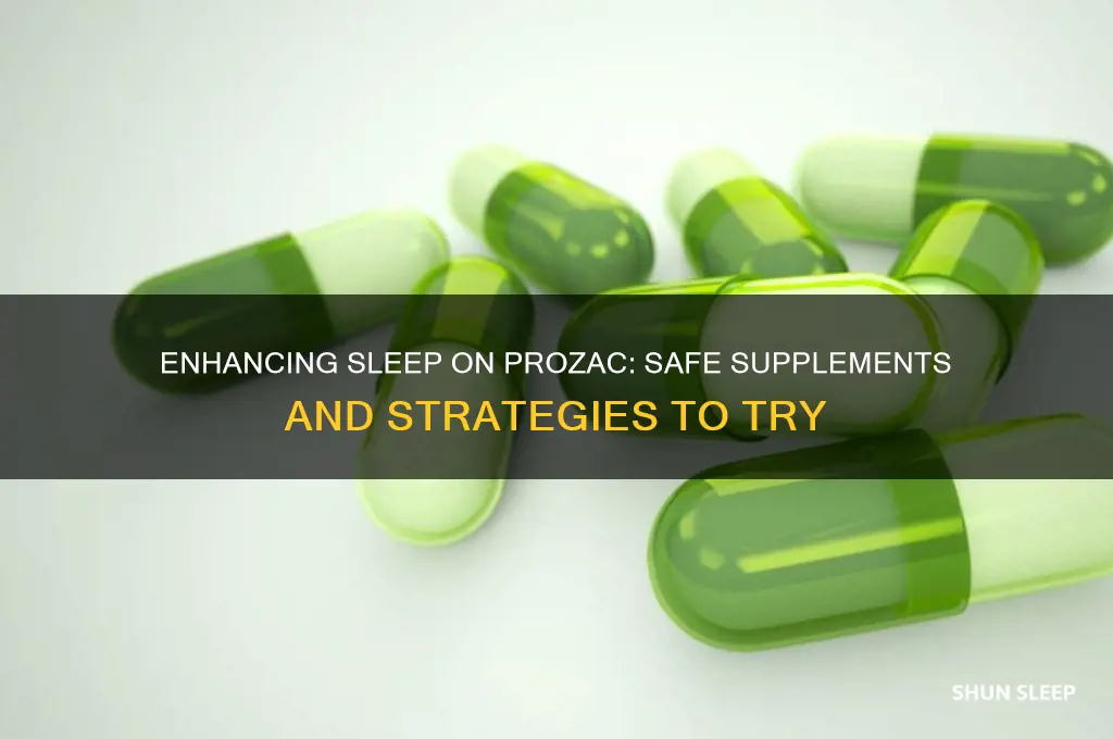 what can i take with prozac to help me sleep