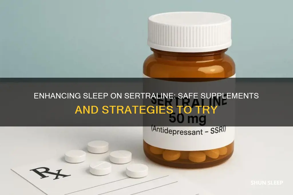 what can i take with sertraline to help me sleep