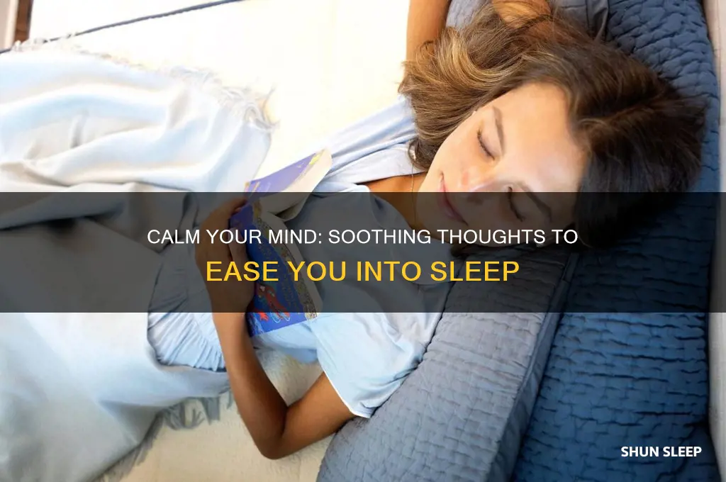 what can i think about to get to sleep