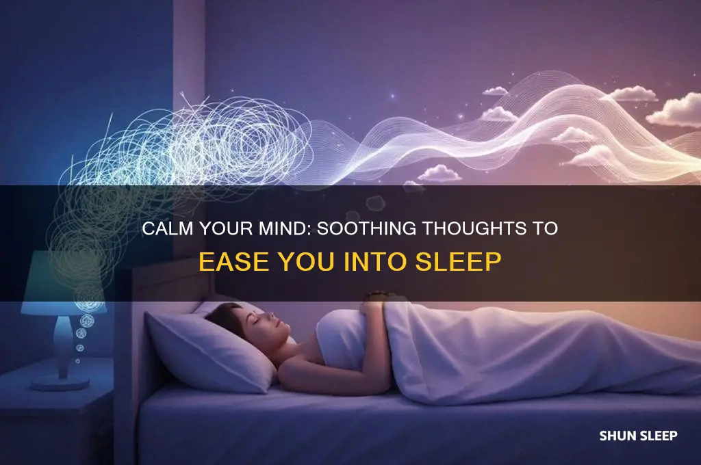 what can i think about to help me sleep