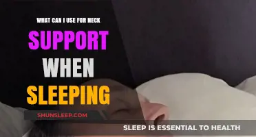 Neck Support for Sleep: Choosing the Right Pillow