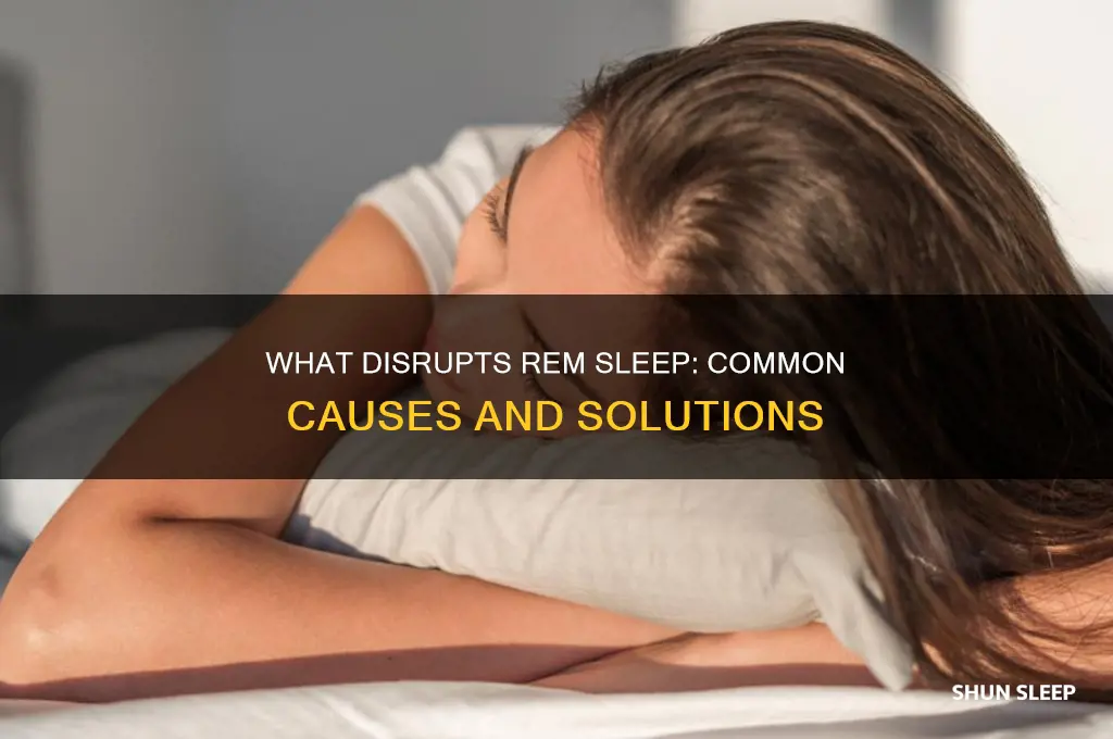what can keep you from getting rem sleep