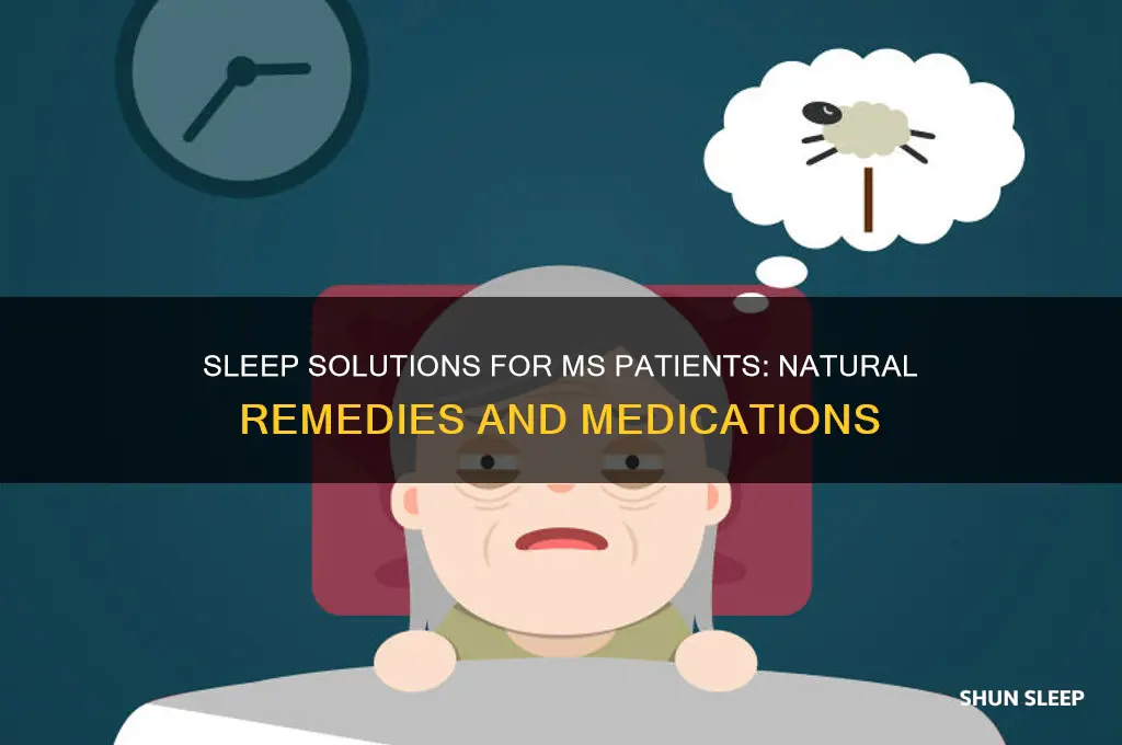 what can ms patients take to help them sleep