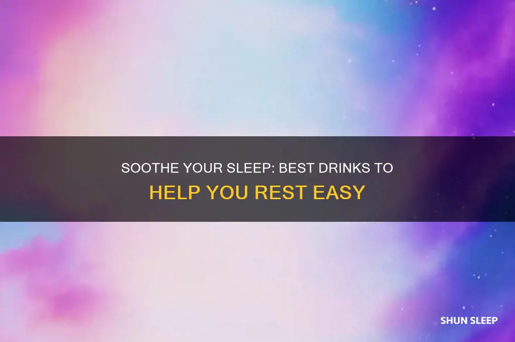 what can you drink to help you sleep