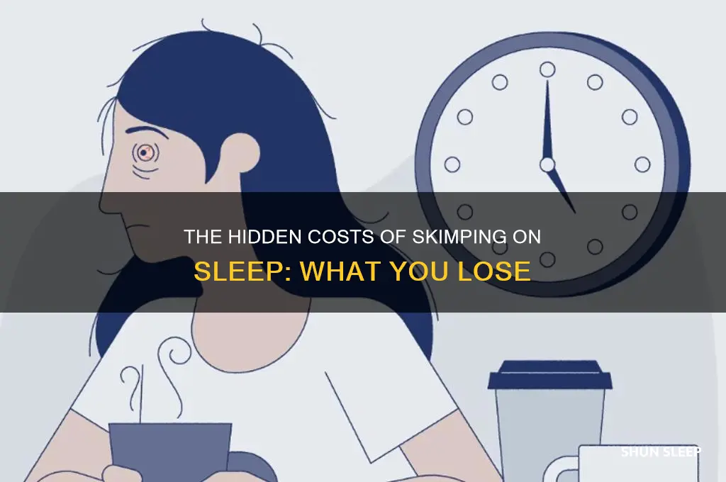 what can you get from less sleep