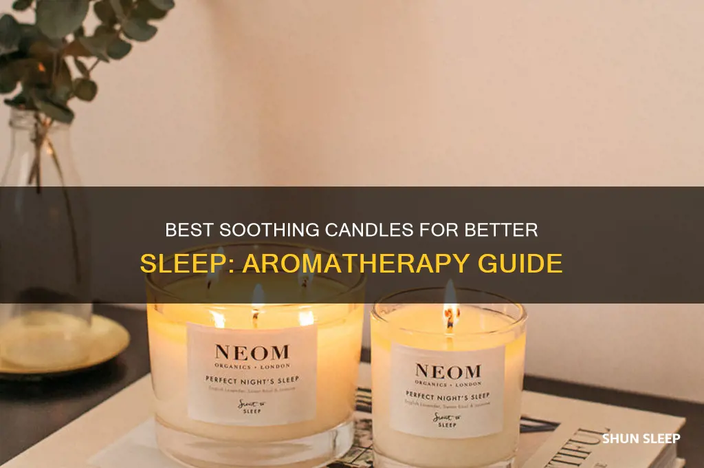 what candles to get for sleeping