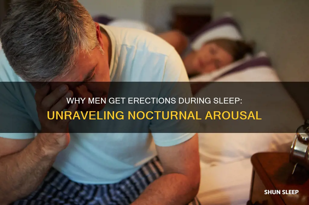 what causes a man to get hard in his sleep