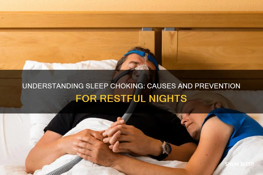 what causes you to get choke in your sleep