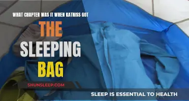 When Did Katniss Get Her Sleeping Bag?