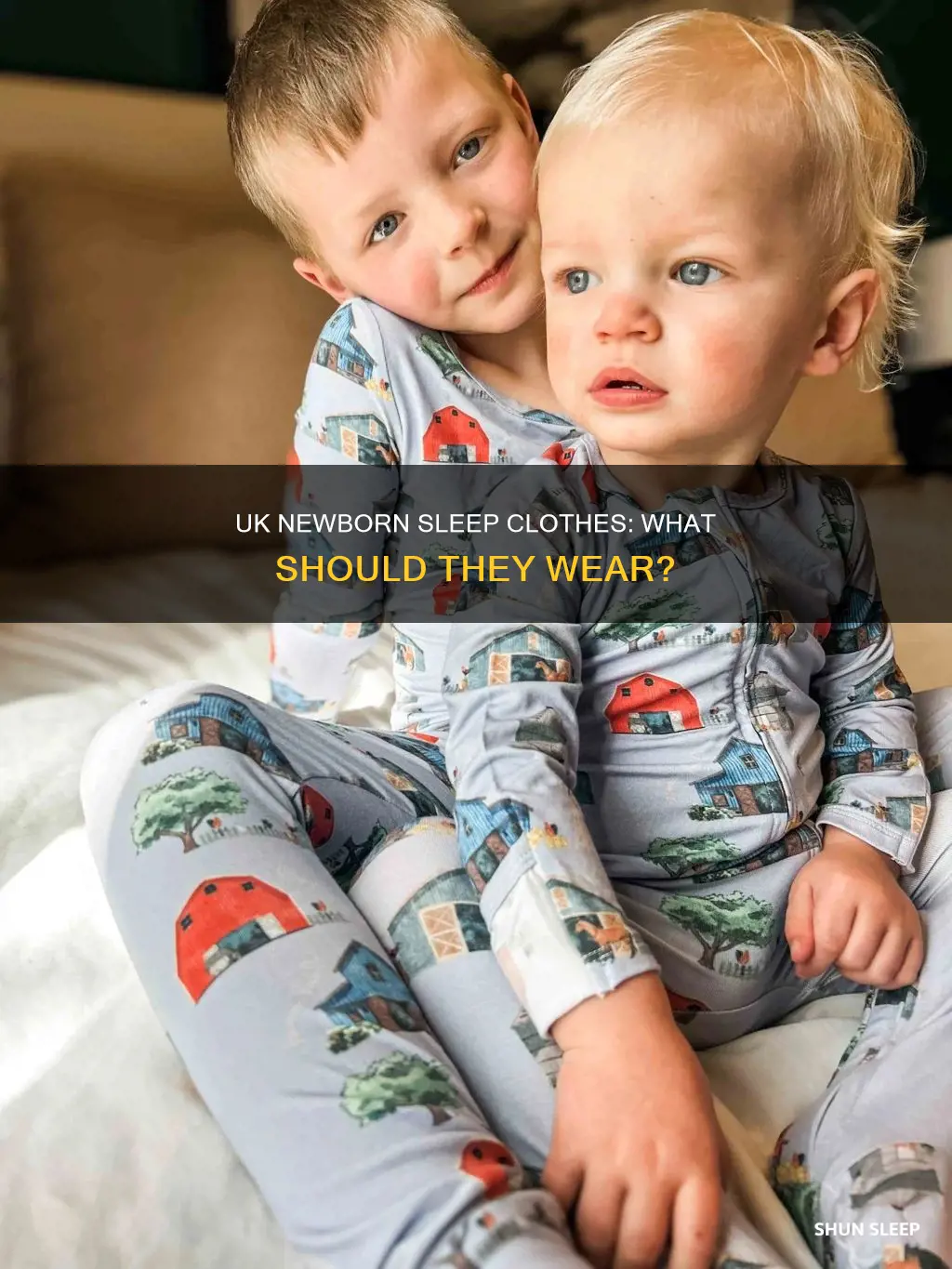 what clothes should a newborn sleep in uk