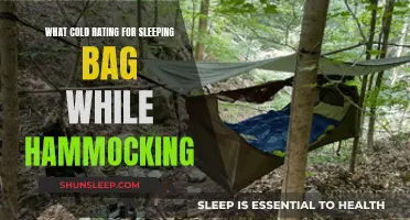 Choosing a Sleeping Bag for Hammocking in the Cold