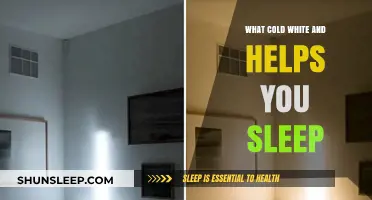 Chill Out: How Cold, White Light Enhances Your Sleep Quality