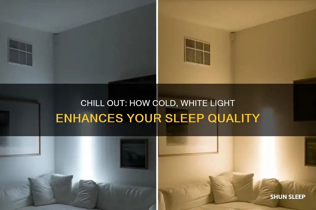 what cold white and helps you sleep
