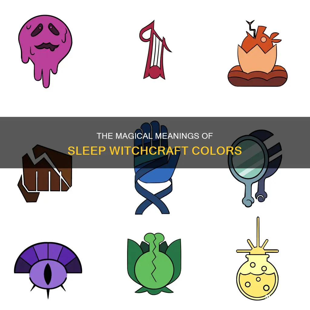 what color means sleep witchcrsft