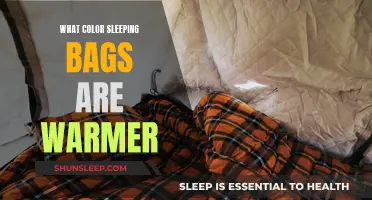 Sleeping Bag Color: Warmer or Cooler?