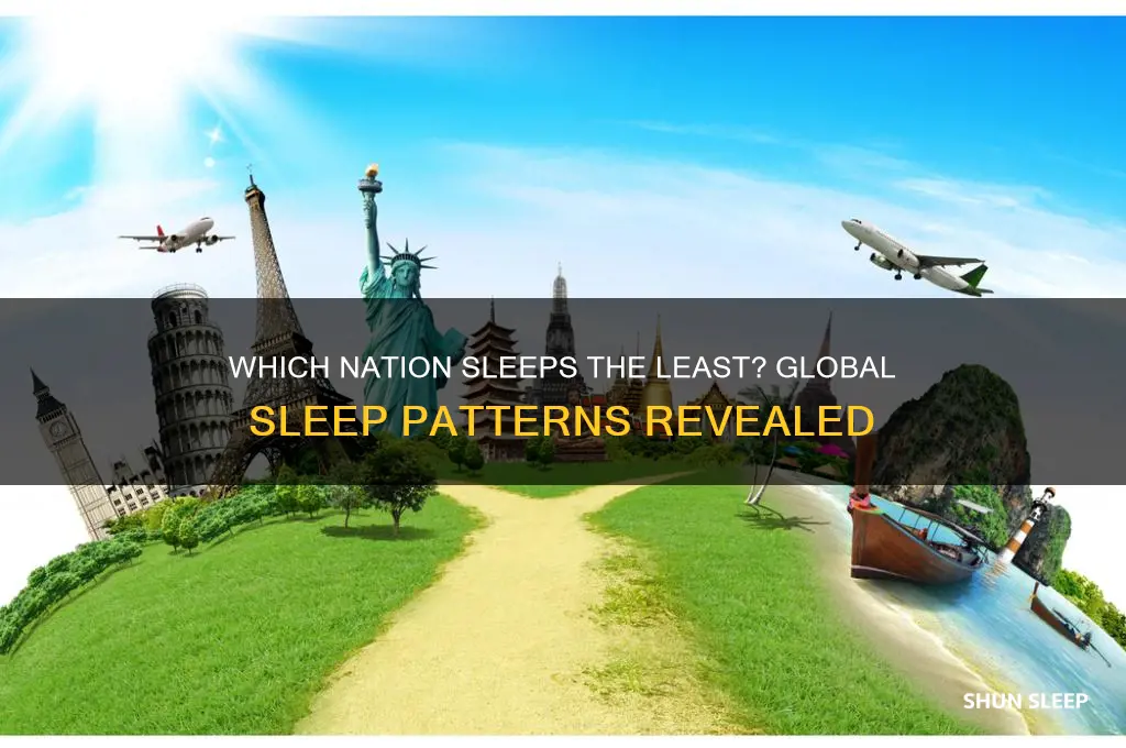 what country gets the least amount of sleep