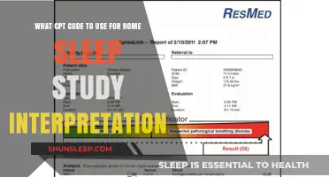 Home Sleep Study Interpretation: Which CPT Code?