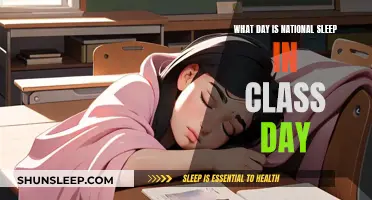 Sleepy Students: National Sleep In Class Day