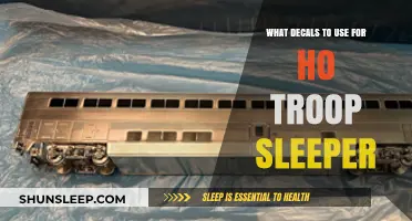 Best Decals for HO Troop Sleepers: A Guide