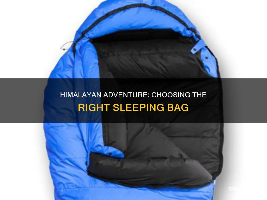 what degree sleeping bag for himalayas may june