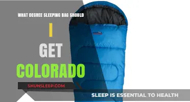 Choosing the Right Degree Sleeping Bag for Colorado's Varied Climate