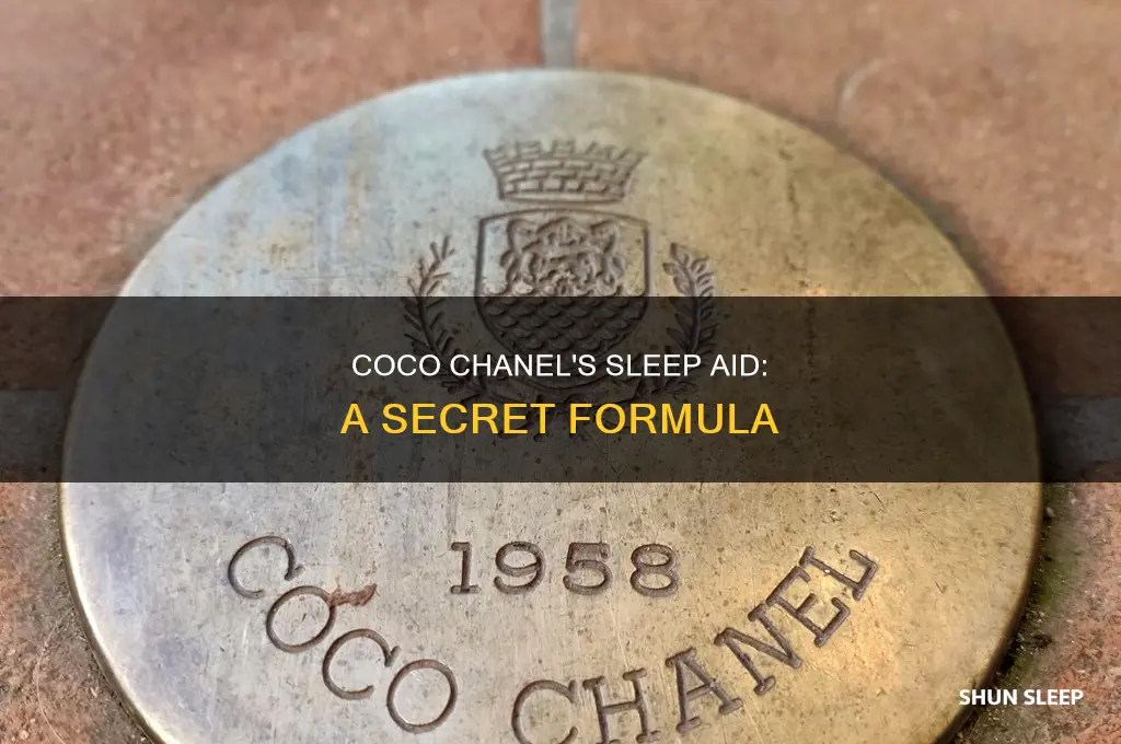 what did coco chanel take to sleep