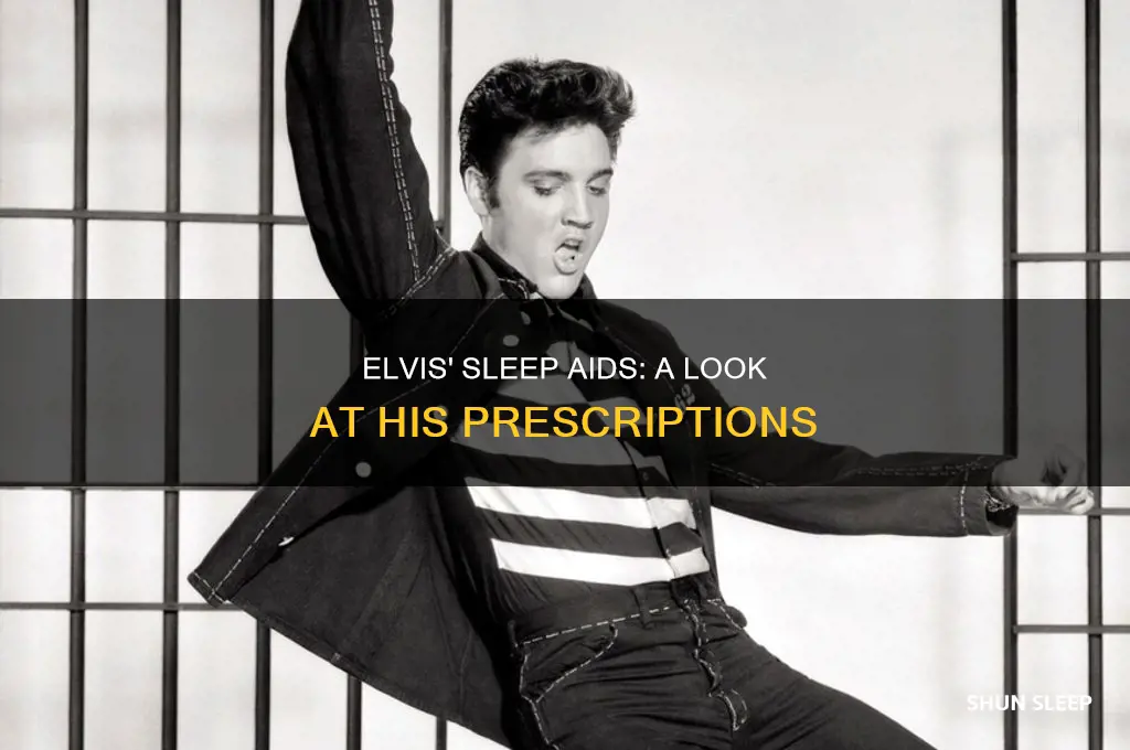 what did elvis take to sleep