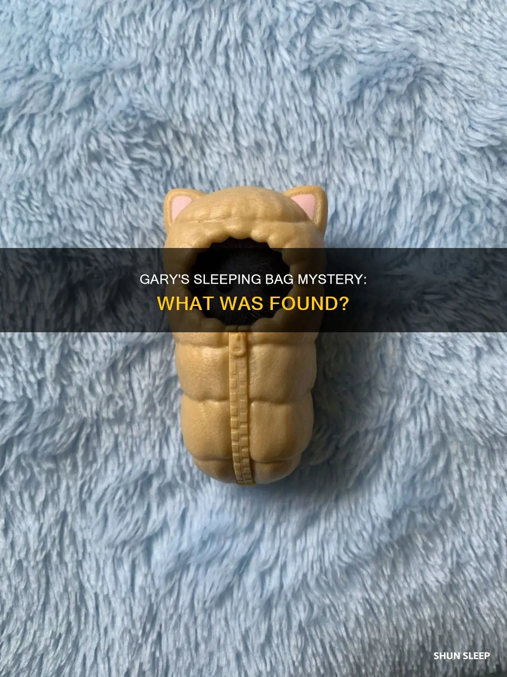 what did gary find in the sleeping bag