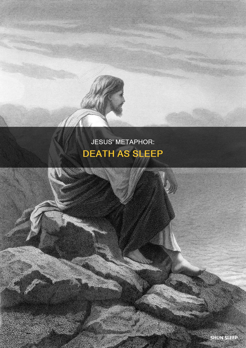 what did jesus mean by not dead but sleeping