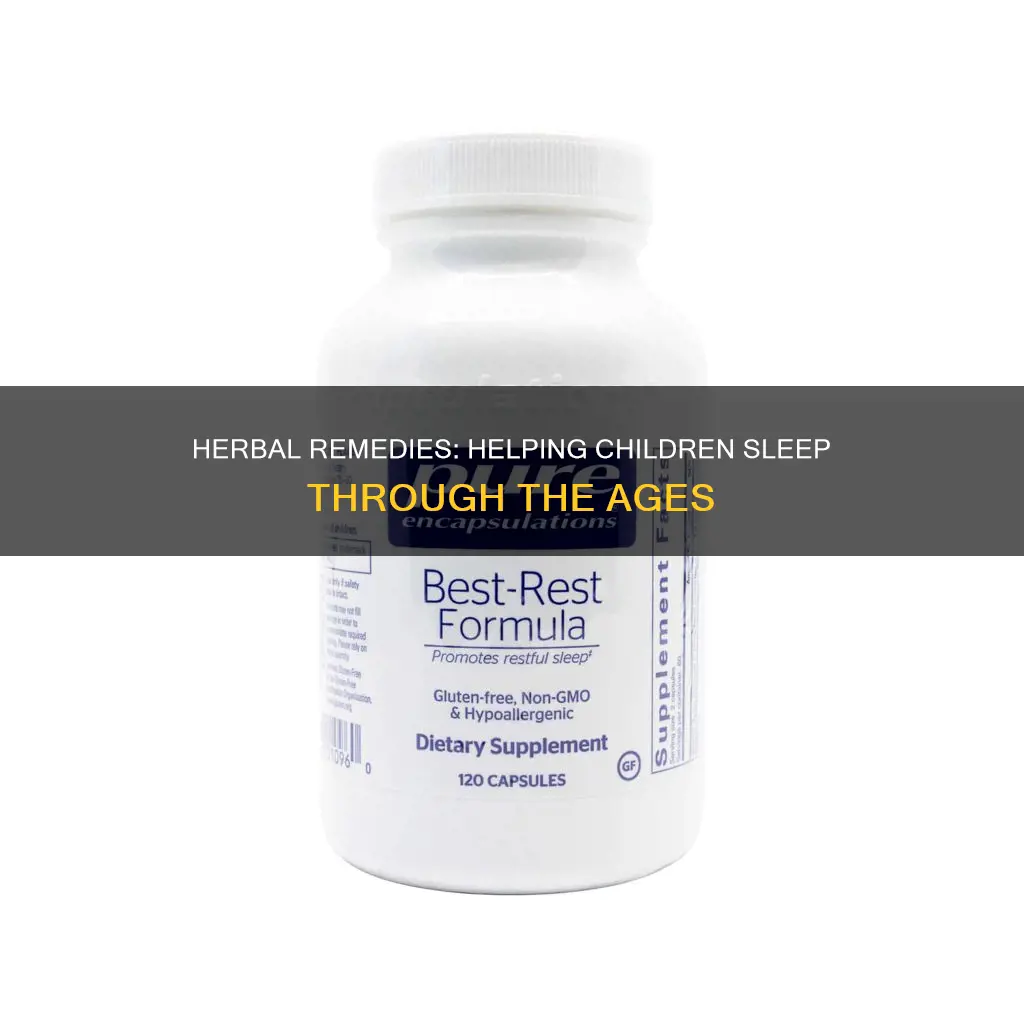 what did people used to give children to sleep