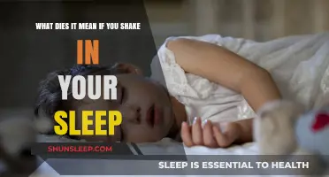 Shaking in Sleep: What Your Body is Trying to Tell You