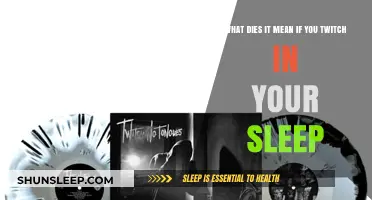 Why Do We Twitch in Our Sleep?