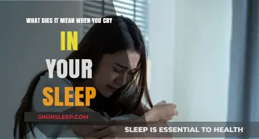 Why Do We Cry in Our Sleep?