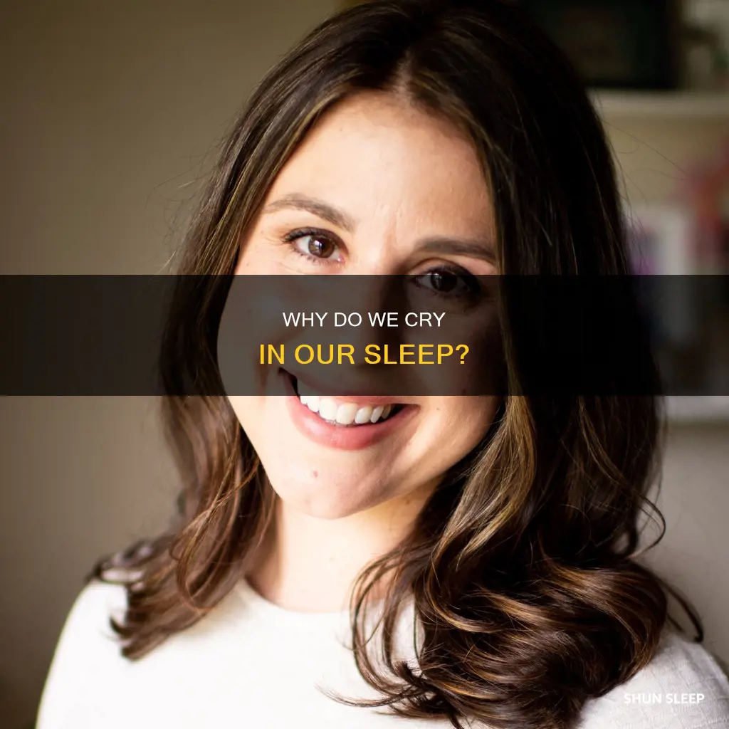 what dies it mean when you cry in your sleep