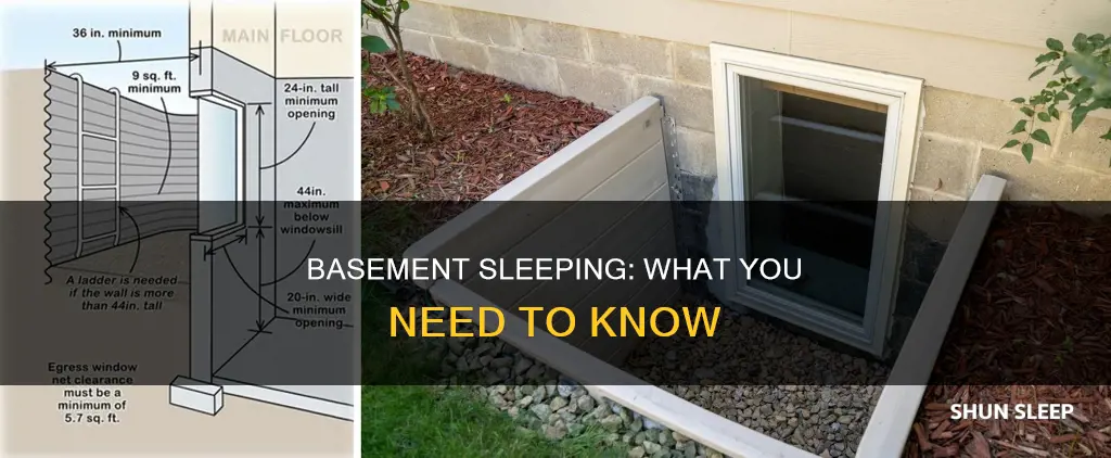 what do basements need to sleep in them
