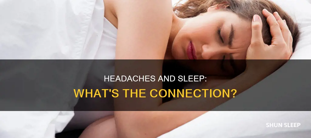 what do headaches while sleeping mean
