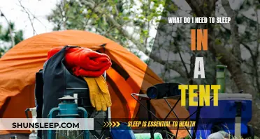 Tent Camping: Packing List for a Good Night's Sleep
