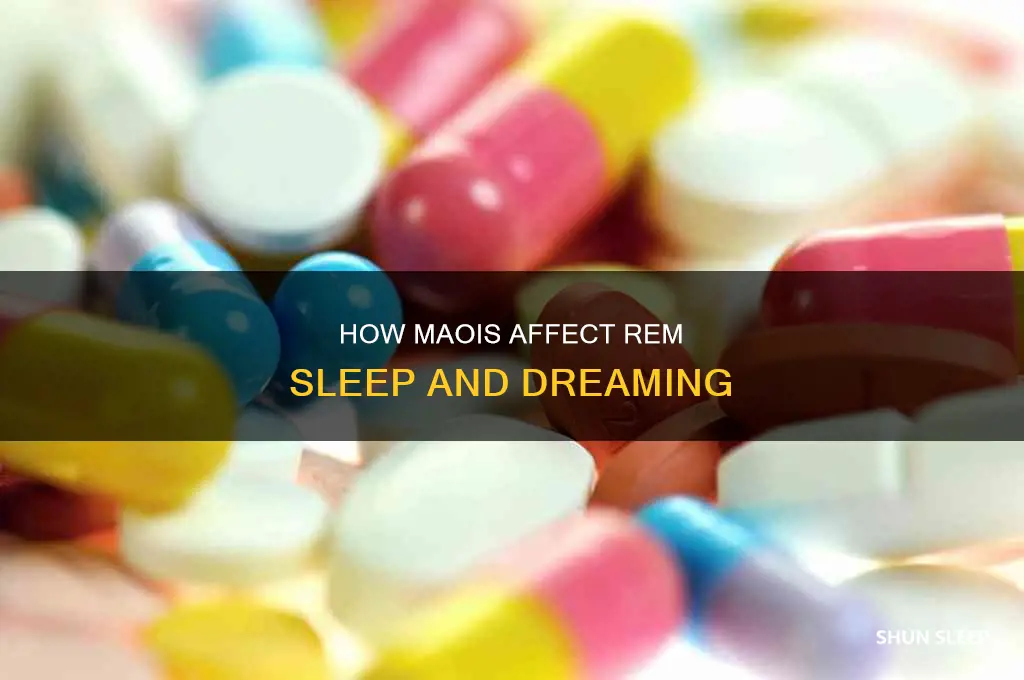 what do mao inhibitors do to rem sleep