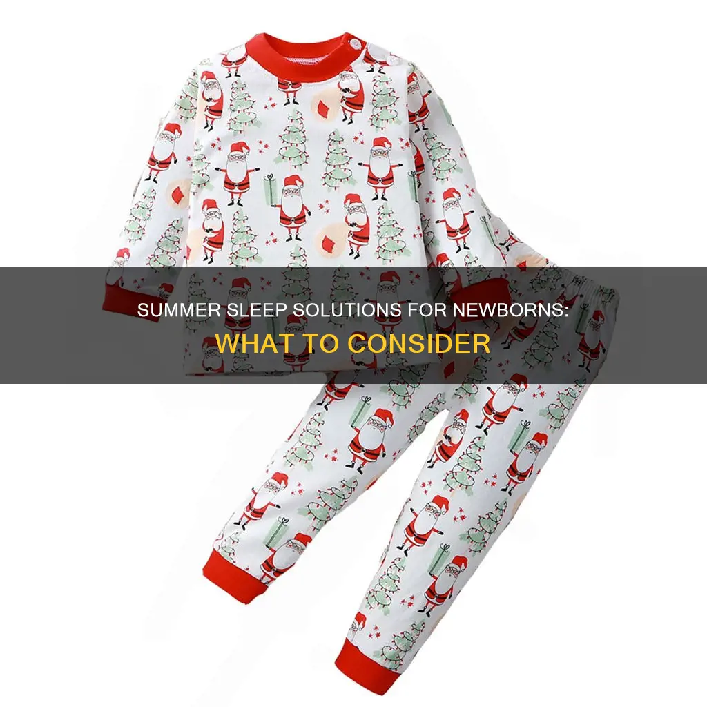 what do newborns sleep in during summer
