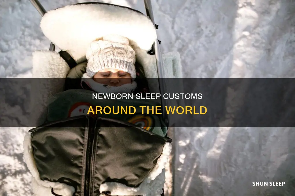 what do newborns sleep in other countries