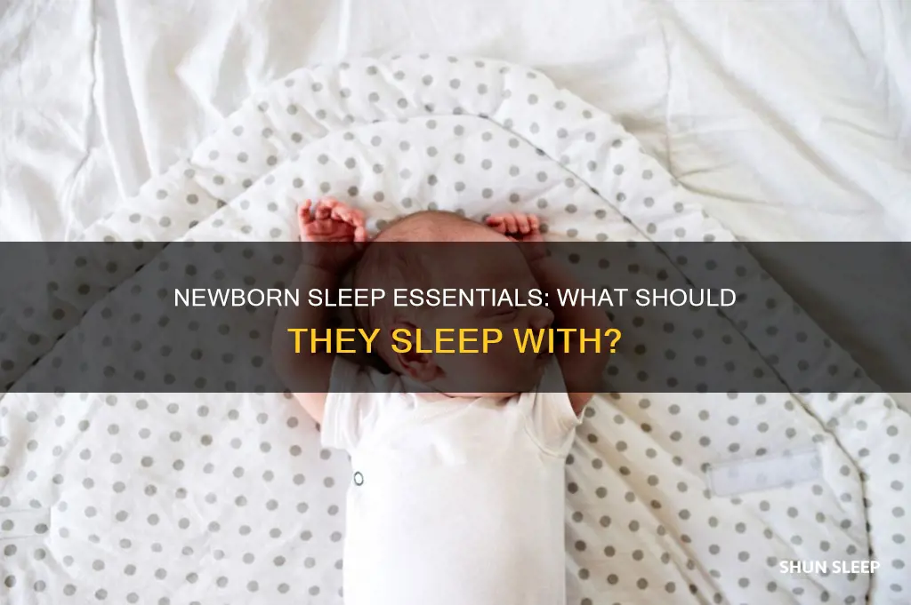 what do newborns sleep with
