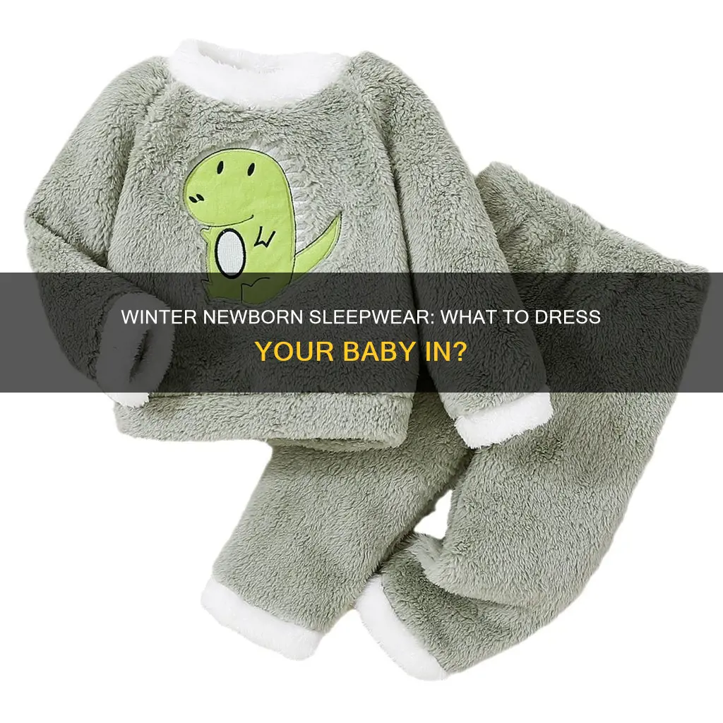 what do newborns wear to sleep in winter