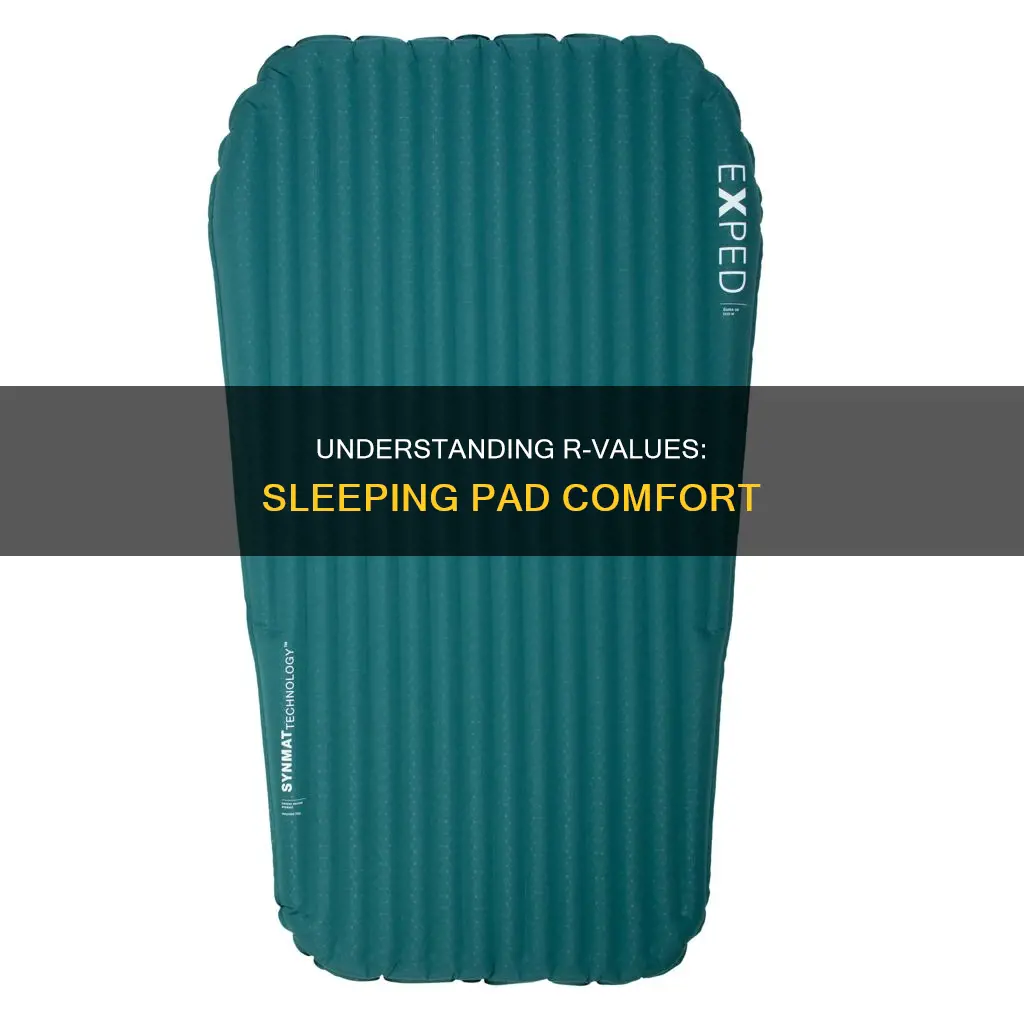 what do r values mean in sleeping pad