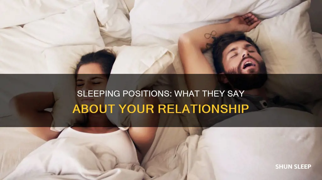 what do sleeping positions mean about your relationship
