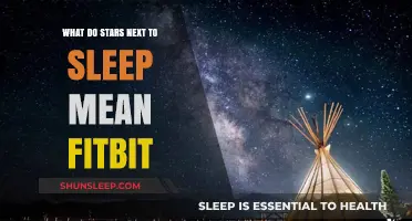 Understanding Sleep Quality Through Stars on Fitbit