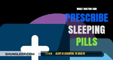 Who Can Prescribe Sleeping Pills?