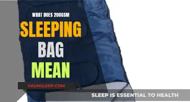 GSM Sleeping Bag: Understanding the Warmth Rating