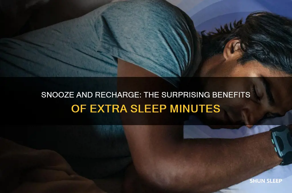 what does 5 more minutes of sleep help