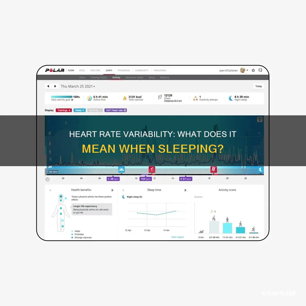 what does a low heart rate mean when sleeping