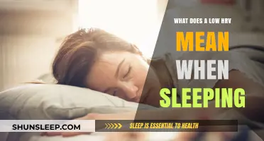 HRV and Sleep: What Does Low HRV Mean?